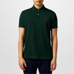 блуза,с,яка,мъжки,тениски,polo,ralph,lauren,custom,fit,polo,shirt,college,green