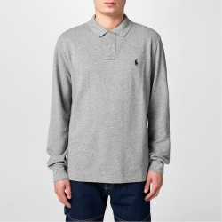блуза,с,яка,мъжки,тениски,polo,ralph,lauren,slim,fit,polo,shirt,grey