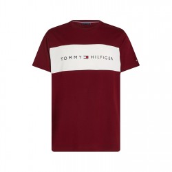 тениска,мъжки,тениски,tommy,hilfiger,cotton,panel,t,shirt,red,white,vlp