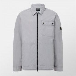 риза,с,дълъг,ръкав,мъжки,якета,barbour,international,men's,inline,cotton,long,sleeve,overshirt,pale,slate,gy11