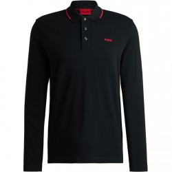 блуза,с,яка,мъжки,тениски,hugo,derriko,polo,shirt,black,001
