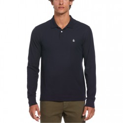 облекла,на,разпродажба,мъжки,тениски,original,penguin,ls,piq,polo,sn99,dark,sapphire