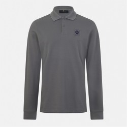 блуза,с,яка,облекла,на,разпродажба,мъжки,тениски,belstaff,long,sleeved,polo,shirt,tornado,grey