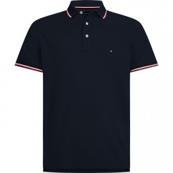 блуза,с,яка,мъжки,летен,каталог,мъжки,тениски,tommy,hilfiger,core,tipped,slim,polo,shirt,desert,sky