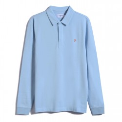блуза,с,яка,облекла,на,разпродажба,farah,haslam,polo,shirt,blue,slate,463