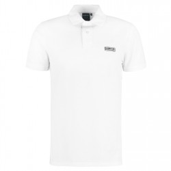 блуза,с,яка,облекла,на,разпродажба,мъжки,тениски,barbour,international,essential,polo,shirt,white