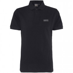 блуза,с,яка,облекла,на,разпродажба,мъжки,тениски,barbour,international,essential,polo,shirt,black,blk,bk71