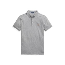блуза,с,яка,мъжки,тениски,polo,ralph,lauren,mens,slim,fit,short,sleeve,polo,shirt,steel,heather