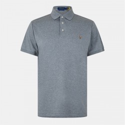 блуза,с,яка,мъжки,тениски,polo,ralph,lauren,slim,fit,pima,polo,shirt,steel,heather