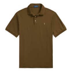 блуза,с,яка,мъжки,тениски,polo,ralph,lauren,mens,slim,fit,short,sleeve,polo,shirt,nature,brown