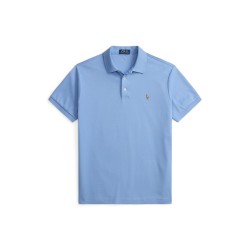 блуза,с,яка,мъжки,тениски,polo,ralph,lauren,mens,slim,fit,short,sleeve,polo,shirt,sky,blue