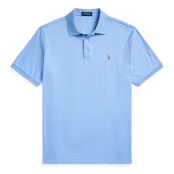 блуза,с,яка,мъжки,тениски,polo,ralph,lauren,mens,slim,fit,short,sleeve,polo,shirt,sky,blue