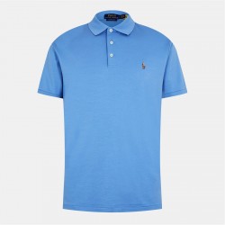 блуза,с,яка,облекла,на,разпродажба,мъжки,тениски,polo,ralph,lauren,men's,slim,fit,short,sleeve,polo,shirt,sky,blue
