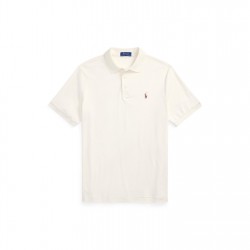 блуза,с,яка,мъжки,тениски,polo,ralph,lauren,men's,slim,fit,short,sleeve,polo,shirt,pale,cream