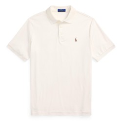 блуза,с,яка,мъжки,тениски,polo,ralph,lauren,mens,slim,fit,short,sleeve,polo,shirt,pale,cream