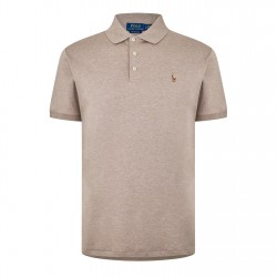 блуза,с,яка,облекла,на,разпродажба,мъжки,тениски,polo,ralph,lauren,men's,slim,fit,short,sleeve,polo,shirt,adirondack,htr