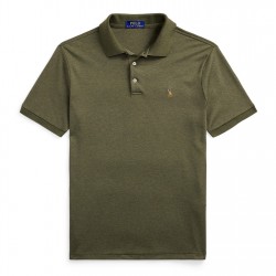блуза,с,яка,облекла,на,разпродажба,мъжки,тениски,polo,ralph,lauren,men's,slim,fit,short,sleeve,polo,shirt,service,green