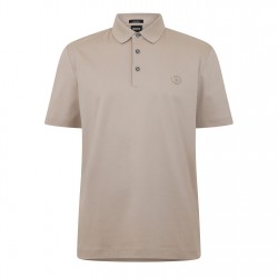 блуза,с,яка,облекла,на,разпродажба,мъжки,тениски,boss,mens,boss,black,parris,polo,signature,monogram,shirt,beige,286