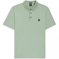 блуза,с,яка,облекла,на,разпродажба,мъжки,тениски,boss,mens,boss,black,parris,polo,signature,monogram,shirt,green,373