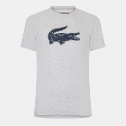 мъжка,тениска,облекла,на,разпродажба,мъжки,тениски,lacoste,sport,3d,print,crocodile,jersey,t,shirt,mens,silver,blue