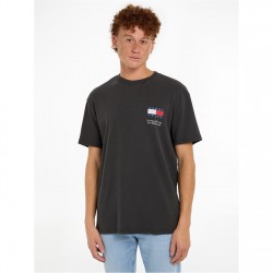 тениска,мъжки,тениски,tommy,jeans,tj,graphic,tee,sn43,black