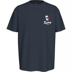 тениска,мъжки,тениски,tommy,jeans,tj,graphic,tee,sn43,dark,night