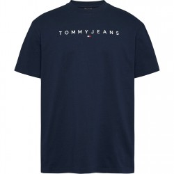 тениска,мъжки,тениски,tommy,jeans,tjm,reg,linear,logo,tee,ext,dk,night,navy