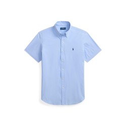 риза,с,къс,ръкав,мъжки,ризи,polo,ralph,lauren,poplin,short,sleeve,shirt,austin,blue