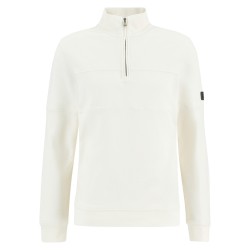 блуза,мъжки,горнища,с,качулка,barbour,international,mens,kaspian,half,zip,sweatshirt,whsper,wht,wh32