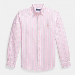 облекла,на,разпродажба,мъжки,ризи,polo,ralph,lauren,multi,coloured,striped,poplin,shirt,pink,white