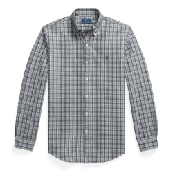 риза,с,дълъг,ръкав,мъжки,ризи,polo,ralph,lauren,men,s,brushoxf,long,sleeve,patterned,shirt,grey,heather