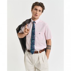 риза,с,къс,ръкав,мъжки,ризи,gant,regular,fit,classic,poplin,short,sleeve,shirt,light,pink