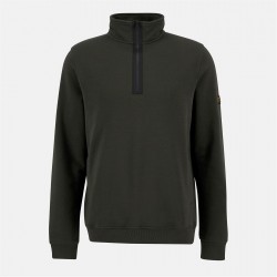 блуза,мъжки,ежедневни,облекла,мъжки,горнища,с,качулка,barbour,international,outline,half,zip,sweatshirt,sage,sg71