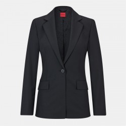 hugo,women's,atana,single,button,suit,jacket,black