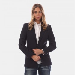 hugo,women's,atana,single,button,suit,jacket,dark,blue
