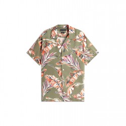 мъжки,ризи,tommy,hilfiger,men's,floral,short,sleeve,patterned,shirt,battlegreen,0h7