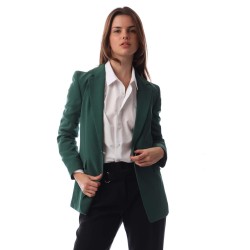 Дамско яке Boss Womens Jocaluah Suit Jacket - Open Green дамско,яке,boss,women,s,jocaluah,suit,jacket,open,green
