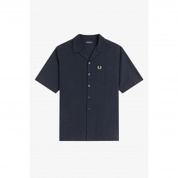 риза,мъжки,ризи,fred,perry,men,s,short,sleeve,plain,shirt,navy,608