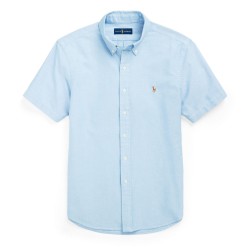 мъжки,ризи,polo,ralph,lauren,custom,fit,oxford,shirt,bsr,blue