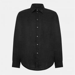 облекла,на,разпродажба,мъжки,ризи,diesel,diesel,emil,camicia,sn99,jet,black