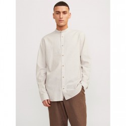 риза,с,дълъг,ръкав,облекла,на,разпродажба,jack,and,jones,long,sleeve,buttoned,linen,shirt,crockery
