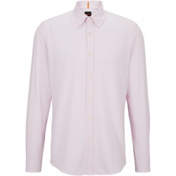 облекла,на,разпродажба,мъжки,ризи,boss,men's,rickert,oxford,shirt,classic,style,pas,pink,682