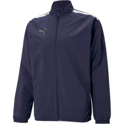 Мъжко яке Puma Teamliga Sideline Jacket Tracksuit Top Mens - Peacoat/White мъжко,яке,футболни,анцузи,puma,teamliga,sideline,jacket,tracksuit,top,mens,peacoat,white