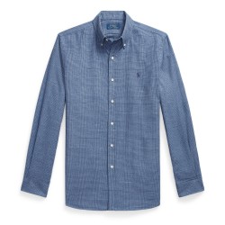 риза,с,дълъг,ръкав,мъжки,ризи,polo,ralph,lauren,men,s,long,sleeve,patterned,shirt,blue,hthr