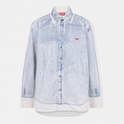 облекла,на,разпродажба,мъжки,ризи,diesel,diesel,smply,ovr,cmc,sn99,blue,denim