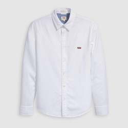 Levis Ls Battery Hm Shirt Slim Navy - WHITE levis,ls,battery,hm,shirt,slim,navy,white