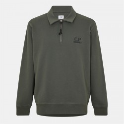 блуза,облекла,на,разпродажба,мъжки,ежедневни,облекла,мъжки,горнища,с,качулка,cp,company,quarter,zip,sweatshirt,dk,shadow,978