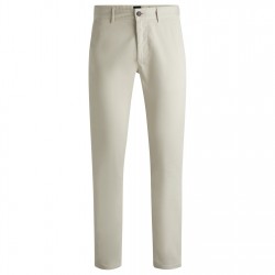 Панталони тип чино Boss Men's HBO Chino Slim Trousers Slim-fit - Beige 271 панталони,тип,чино,мъжки,панталони,тип,чино,boss,men's,hbo,chino,slim,trousers,slim,fit,beige,271
