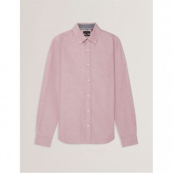 облекла,на,разпродажба,мъжки,ризи,ted,baker,ted,ls,oxford,shirt,sn00,oxblood