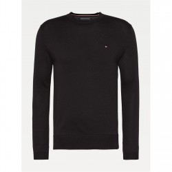 пуловер,мъжки,пуловери,tommy,hilfiger,crew,neck,jumper,black,032